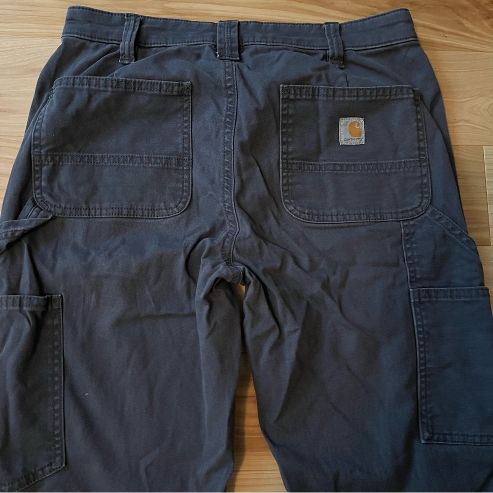 Charcoal Carhartt Canvas Pants